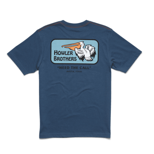 Howler Brothers Select T-Shirt for Men Pelican Badge : Key Largo