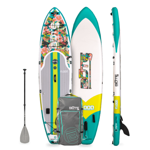 11' Flood Aero Inflatable Paddle Board Native Tropics #color_native-tropics