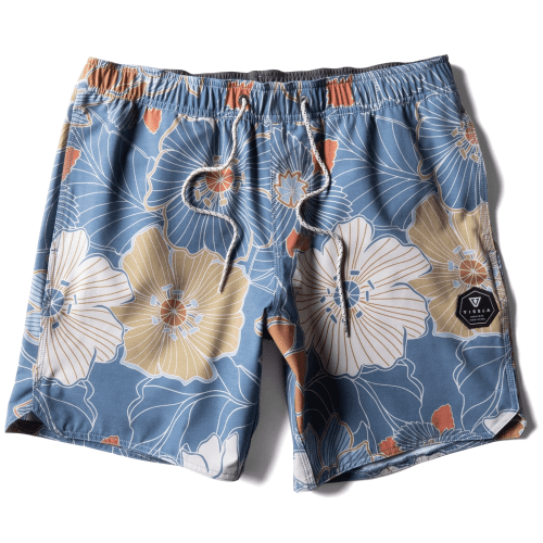 Vissla Chuns 16.5" Ecolastic Boardshort for Men Tidal Blue