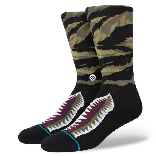 Stance Warbird Crew Socks Burgundy