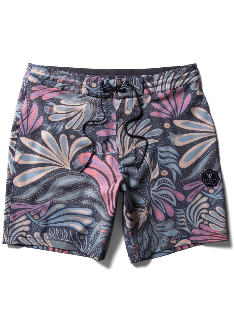 Vissla Jungle Nights 17" Boardshort for Boys (Past Season) Phantom