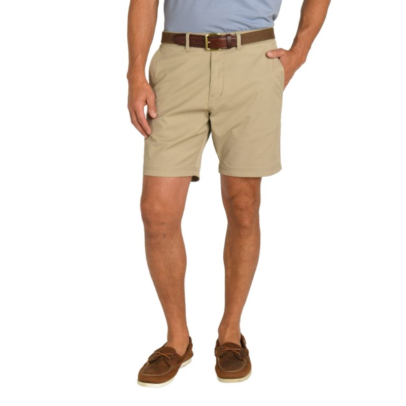 Duck Head 8" Harbor Performance Short for Men Khaki #color_khaki