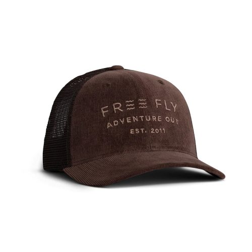 Free Fly Apparel Adventure Out Trucker Hat Chestnut