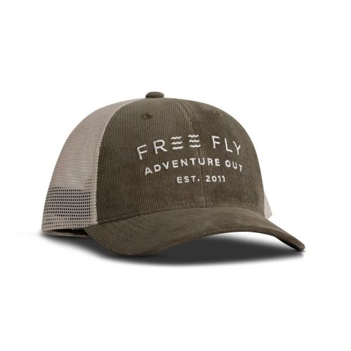 Free Fly Apparel Adventure Out Trucker Hat Smokey Olive