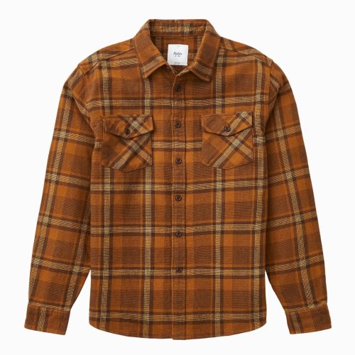 Katin Vincent Flannel Shirt for Men (Past Season) Caramel #color_caramel