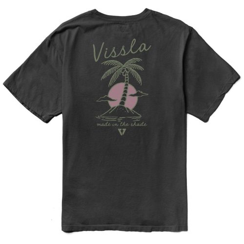 Vissla Made In The Shade Organic Tee Shirt for Men Phantom