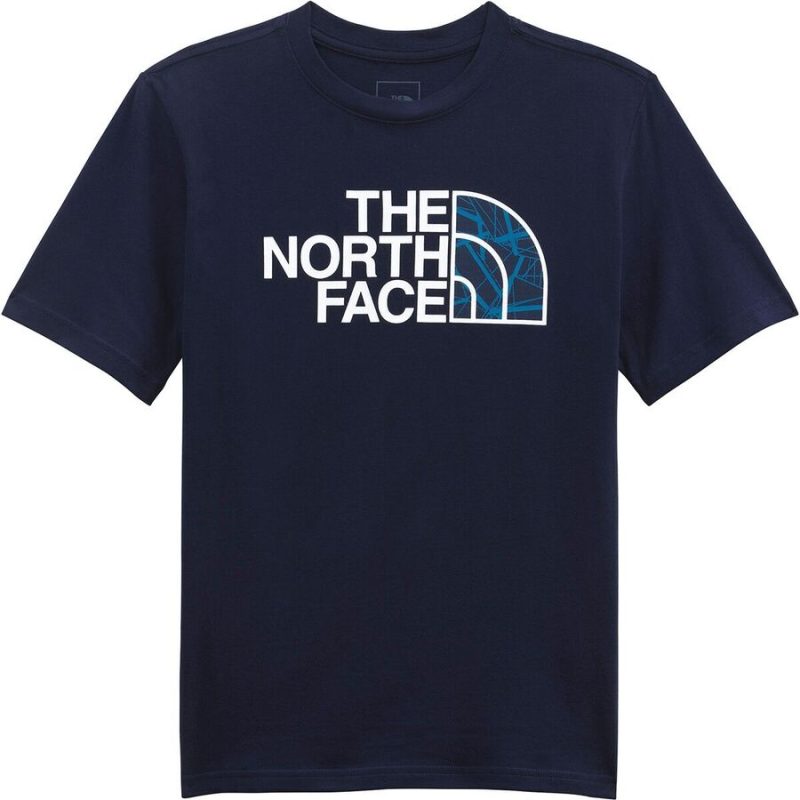 The North Face Boys S/S Graphic Tee TNF Navy/TNF Navy