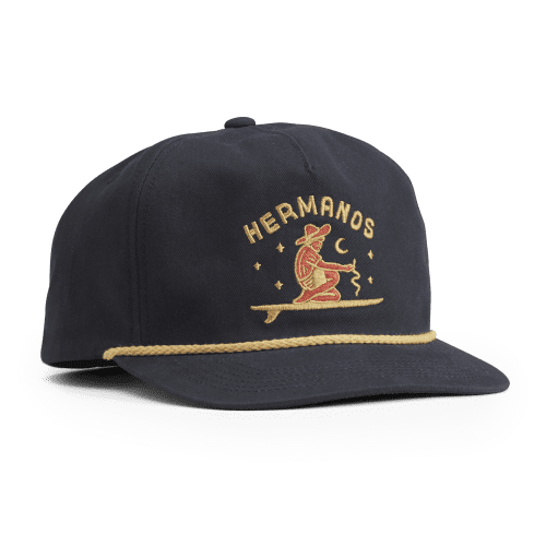 Howler Brothers Unstructured Snapback for Men Ocean Offerings : Navy Twill