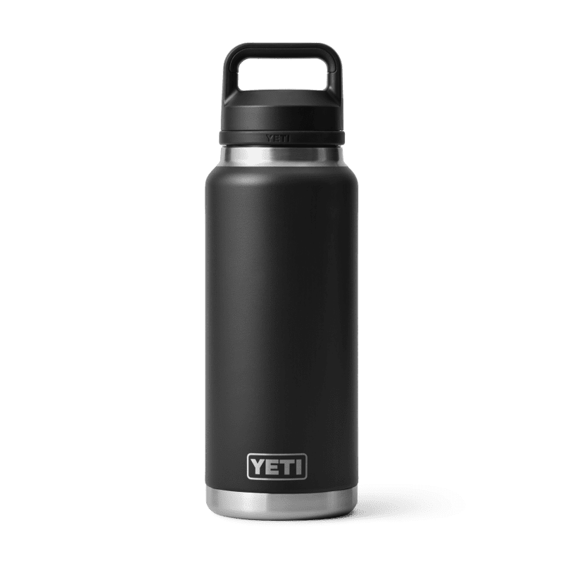 Yeti Rambler 36oz Water Bottle with Chug Cap Black