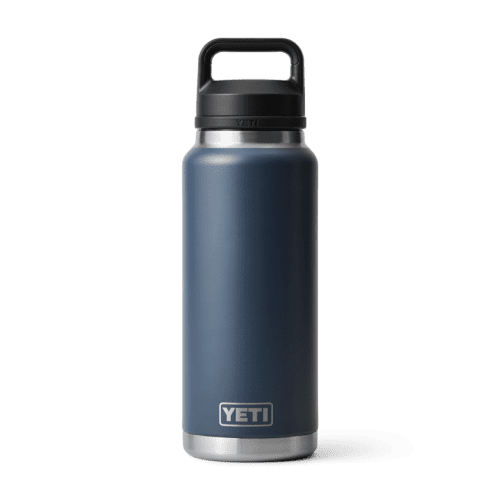 Yeti Rambler 36oz Water Bottle with Chug Cap Navy