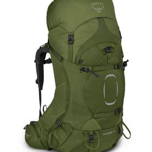 Osprey Aether 65 Pack for Men Garlic Mustard Green