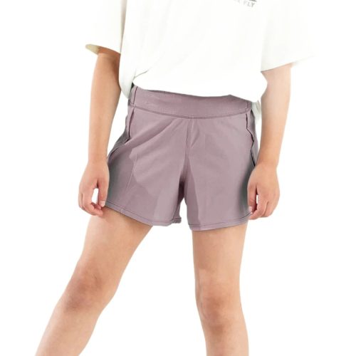 Bamboo Lined Breeze Short for Girls (Past Season) Purple Peak