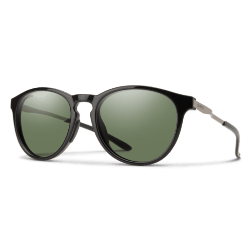 Wander Sunglasses Black-Chromapop Polarized Grey Green