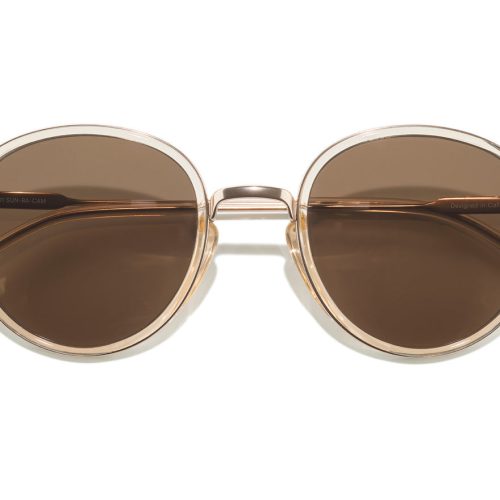 Sunski Baia Sunglasses Champagne Amber