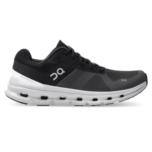 On Cloudrunner Wide Shoes for Men Eclipse/Frost